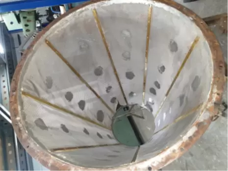 zeefkorf reparatie