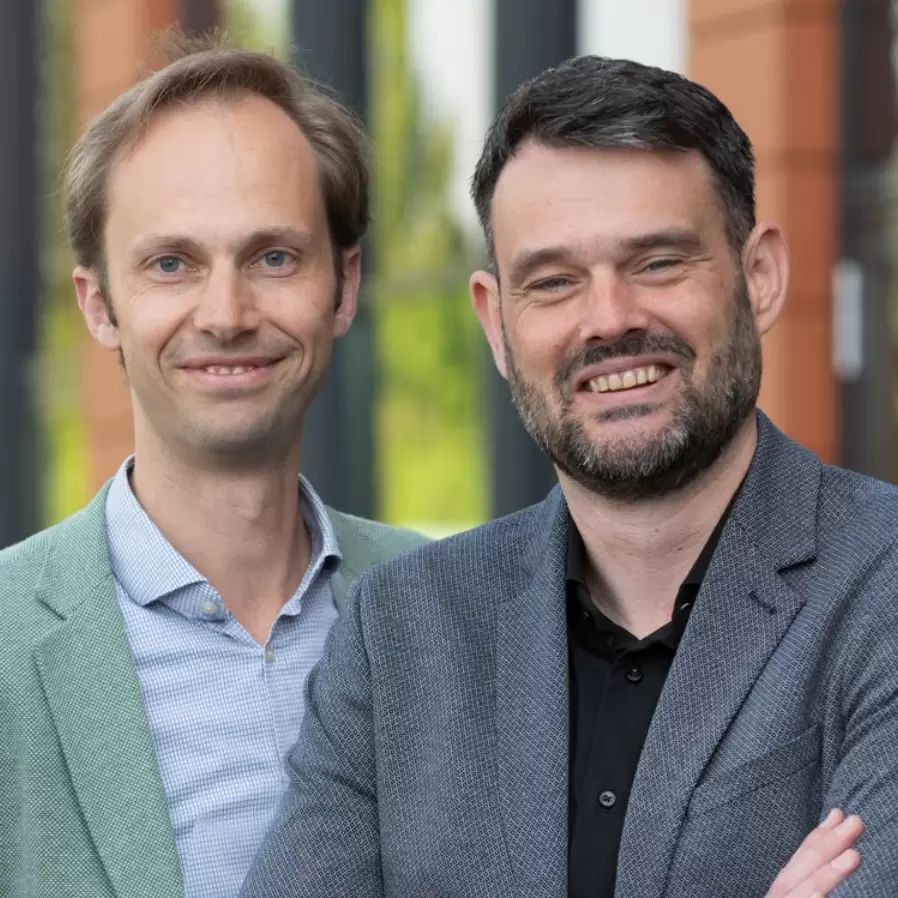 Maikel Nabuurs en Tino Drenth SPIE