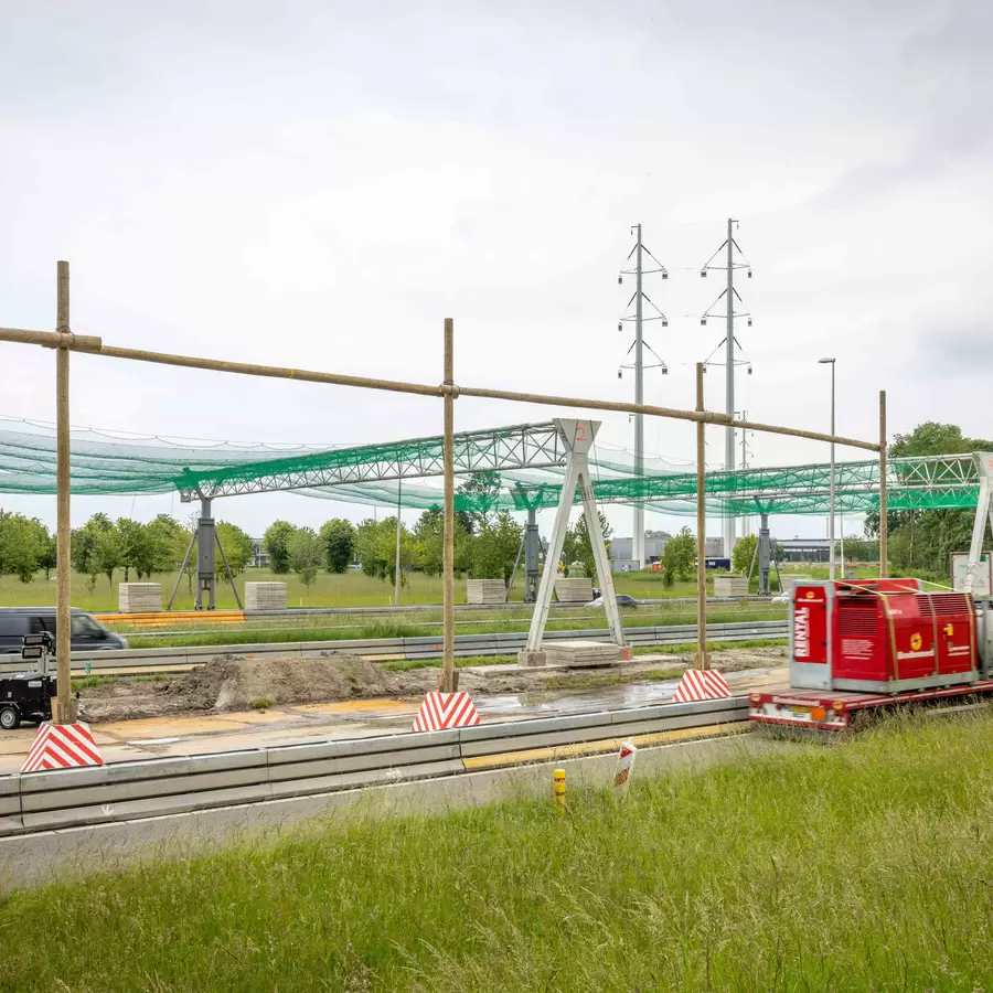 Hoogspanningslijnen SPIE Kapelle