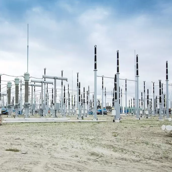 Hoogspanningsstation