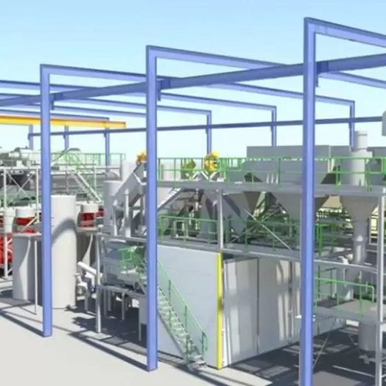 recycle fabriek van Attero