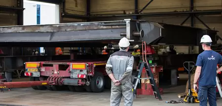 Eembrug brugval in Sliedrecht