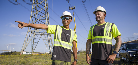 SPIE hoogspanningslijnen