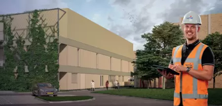 Niels van SPIE bij Antonius-ziekenhuis