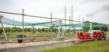 Hoogspanningslijnen SPIE Kapelle