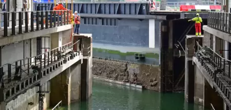 Deurenwissel Noordersluis