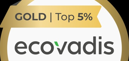 EcoVadis medaille goud
